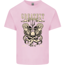 Trident Skull Scuba Diving Octopus Cthulhu Mens Cotton T-Shirt Tee Top Light Pink