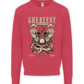 Trident Skull Scuba Diving Octopus Cthulhu Mens Sweatshirt Jumper Heliconia