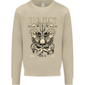 Trident Skull Scuba Diving Octopus Cthulhu Mens Sweatshirt Jumper Sand