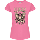 Trident Skull Scuba Diving Octopus Cthulhu Womens Petite Cut T-Shirt Azalea