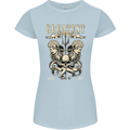 Trident Skull Scuba Diving Octopus Cthulhu Womens Petite Cut T-Shirt Light Blue
