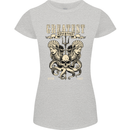 Trident Skull Scuba Diving Octopus Cthulhu Womens Petite Cut T-Shirt Sports Grey