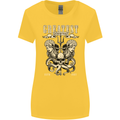 Trident Skull Scuba Diving Octopus Cthulhu Womens Wider Cut T-Shirt Yellow