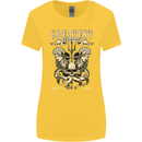 Trident Skull Scuba Diving Octopus Cthulhu Womens Wider Cut T-Shirt Yellow