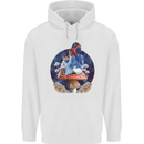 Trippy Alice Magic Mushrooms LSD Childrens Kids Hoodie White