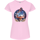 Trippy Alice Magic Mushrooms LSD Womens Petite Cut T-Shirt Light Pink