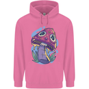 Trippy Magic Mushroom LSD Childrens Kids Hoodie Azalea