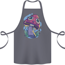 Trippy Magic Mushroom LSD Cotton Apron 100% Organic Steel
