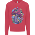 Trippy Magic Mushroom LSD Kids Sweatshirt Jumper Heliconia