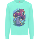 Trippy Magic Mushroom LSD Mens Sweatshirt Jumper Peppermint