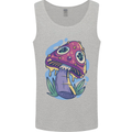 Trippy Magic Mushroom LSD Mens Vest Tank Top Sports Grey