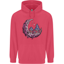 Trippy Magic Mushroom Moon LSD Psychedelic Childrens Kids Hoodie Heliconia