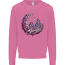 Trippy Magic Mushroom Moon LSD Psychedelic Mens Sweatshirt Jumper Azalea