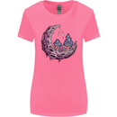 Trippy Magic Mushroom Moon LSD Psychedelic Womens Wider Cut T-Shirt Azalea