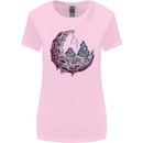 Trippy Magic Mushroom Moon LSD Psychedelic Womens Wider Cut T-Shirt Light Pink