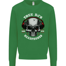 True Dj's Are Born With Headphones DJing Kids Sweatshirt Jumper Irish Green