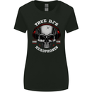 True Dj's Are Born With Headphones DJing Womens Wider Cut T-Shirt Black