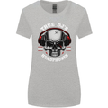 True Dj's Are Born With Headphones DJing Womens Wider Cut T-Shirt Sports Grey