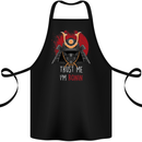 Trust Me I'm Ronin MMA Martial Arts Samurai Cotton Apron 100% Organic Black