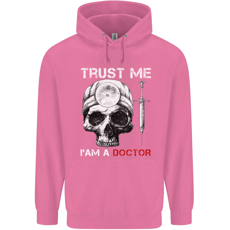 Trust Me I'm a Doctor Skull Gothic Skeleton Mens 80% Cotton Hoodie Azelea