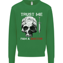 Trust Me I'm a Doctor Skull Gothic Skeleton Mens Sweatshirt Jumper Irish Green