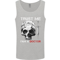 Trust Me I'm a Doctor Skull Gothic Skeleton Mens Vest Tank Top Sports Grey