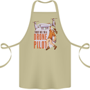 Trust Me I'm a Drone Pilot Cotton Apron 100% Organic Khaki