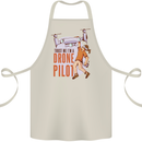 Trust Me I'm a Drone Pilot Cotton Apron 100% Organic Natural
