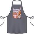 Trust Me I'm a Drone Pilot Cotton Apron 100% Organic Steel