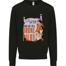 Trust Me I'm a Drone Pilot Kids Sweatshirt Jumper Black