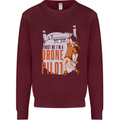 Trust Me I'm a Drone Pilot Kids Sweatshirt Jumper Maroon