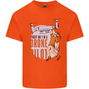 Trust Me I'm a Drone Pilot Kids T-Shirt Childrens Orange