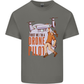 Trust Me I'm a Drone Pilot Mens Cotton T-Shirt Tee Top Charcoal