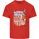 Trust Me I'm a Drone Pilot Mens Cotton T-Shirt Tee Top Red