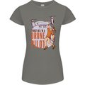 Trust Me I'm a Drone Pilot Womens Petite Cut T-Shirt Charcoal
