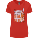 Trust Me I'm a Drone Pilot Womens Wider Cut T-Shirt Red