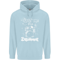 Trust Me I'm a Drummer Funny Drumming Drum Childrens Kids Hoodie Light Blue