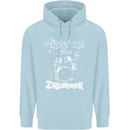 Trust Me I'm a Drummer Funny Drumming Drum Childrens Kids Hoodie Light Blue