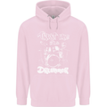 Trust Me I'm a Drummer Funny Drumming Drum Childrens Kids Hoodie Light Pink