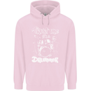 Trust Me I'm a Drummer Funny Drumming Drum Childrens Kids Hoodie Light Pink
