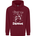 Trust Me I'm a Drummer Funny Drumming Drum Childrens Kids Hoodie Maroon