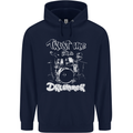 Trust Me I'm a Drummer Funny Drumming Drum Childrens Kids Hoodie Navy Blue