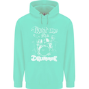 Trust Me I'm a Drummer Funny Drumming Drum Childrens Kids Hoodie Peppermint