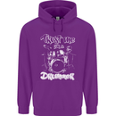 Trust Me I'm a Drummer Funny Drumming Drum Childrens Kids Hoodie Purple