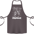 Trust Me I'm a Drummer Funny Drumming Drum Cotton Apron 100% Organic Dark Grey