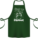 Trust Me I'm a Drummer Funny Drumming Drum Cotton Apron 100% Organic Forest Green