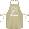 Trust Me I'm a Drummer Funny Drumming Drum Cotton Apron 100% Organic Khaki