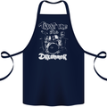 Trust Me I'm a Drummer Funny Drumming Drum Cotton Apron 100% Organic Navy Blue