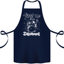 Trust Me I'm a Drummer Funny Drumming Drum Cotton Apron 100% Organic Navy Blue