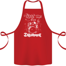 Trust Me I'm a Drummer Funny Drumming Drum Cotton Apron 100% Organic Red